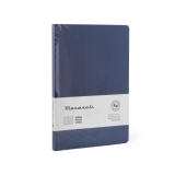 Maserati Pininfarina Stone Paper Notizbuch Soft-Touch-Cover 14*21cm Blau liniert