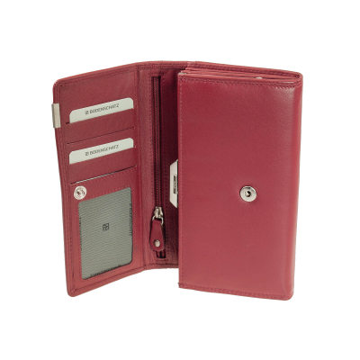 Damen Bügel Geldbörse Rot Bodenschatz Kings Nappa Leder RFID - Geldbo,  64,95 €