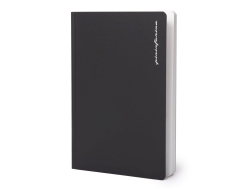 Pininfarina Stone Paper Notizbuch Soft-Touch-Cover 14*21cm Schwarz blanko