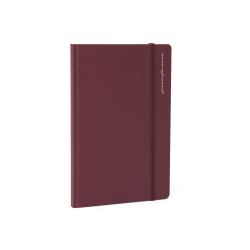 Pininfarina Stone Paper Notizbuch Soft-Touch-Cover 14*21cm Rot liniert