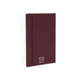 Pininfarina Stone Paper Notizbuch Soft-Touch-Cover 14*21cm Rot liniert