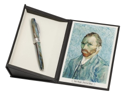 Visconti van Gogh Tintenroller mit Kappe Portrait Blue Rollerball KP12-01-RB