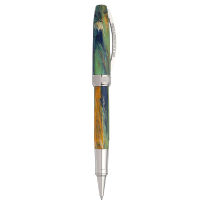 Iris van Gogh eleganter Tintenroller mit Kappe Grün Rollerball KP12-03-RB