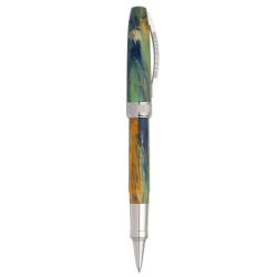 Iris van Gogh eleganter Tintenroller mit Kappe Grün Rollerball KP12-03-RB