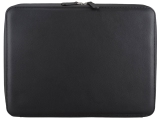 Laptoptasche Leo 13" Sebastian Sturm Holz Leder Schwarz Räuchertasche Office