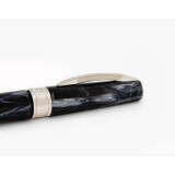 Visconti Tintenroller Mirage mit Kappe Black Schwarz Rollerball Acryl Brass