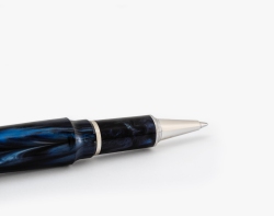 Visconti Tintenroller Mirage mit Kappe Night Blue Rollerball Acryl Brass