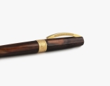 Appollo Brown Visconti Mirage Mythos Kugelschreiber Ballpoint Acryl Gold Matt