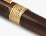 Appollo Brown Visconti Mirage Mythos Kugelschreiber Ballpoint Acryl Gold Matt