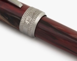 Visconti Füllfederhalter Rembrandt-S Black große Feder Fountain Pen Bordeaux