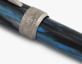 Rembrandt-S Visconti Füllfederhalter Black große Feder Fountain Pen Light Blue