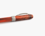 Kugelschreiber Visconti Rembrandt- S Ballpoint Orange Ruthenium beschichtet