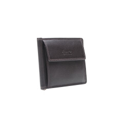 Esquire Duo Leder Dollarclip 2564-59 Braun Geldbörse mit Scheinklammer