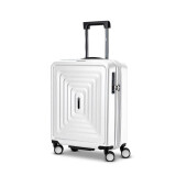 Ciak Roncato Ritmo Trolley – 3 Koffer Größen Farbe Weiß mit 4 Rollen