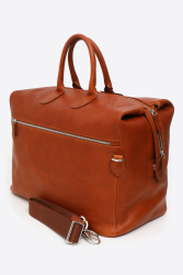 Terrida Shield Duffle Bag - Elegante Leder-Reisetasche Made in Italy