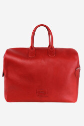 Terrida Shield Duffle Bag - Elegante Leder-Reisetasche Made in Italy