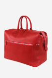 Terrida Shield Duffle Bag - Elegante Leder-Reisetasche Made in Italy